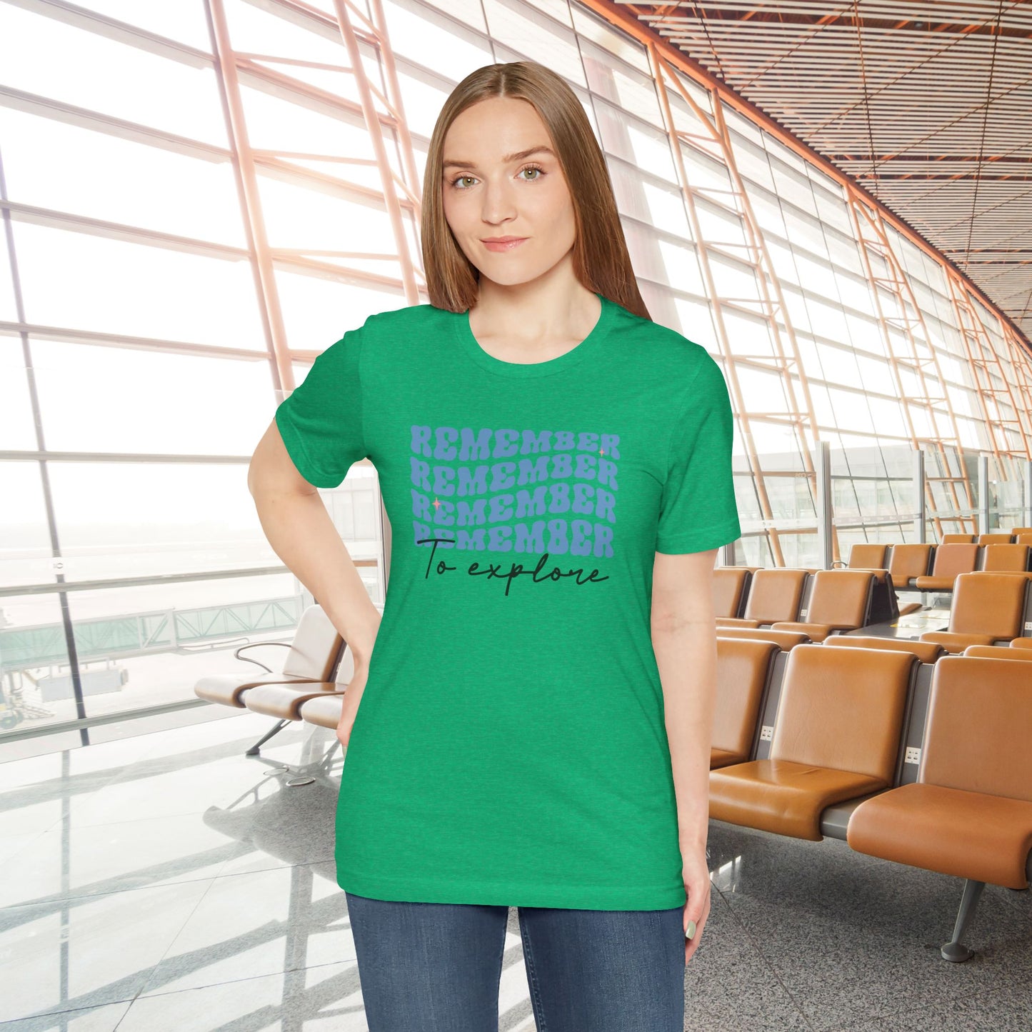 Retro Vibes, Wanderlust Vibes: Remember to Explore T-Shirt