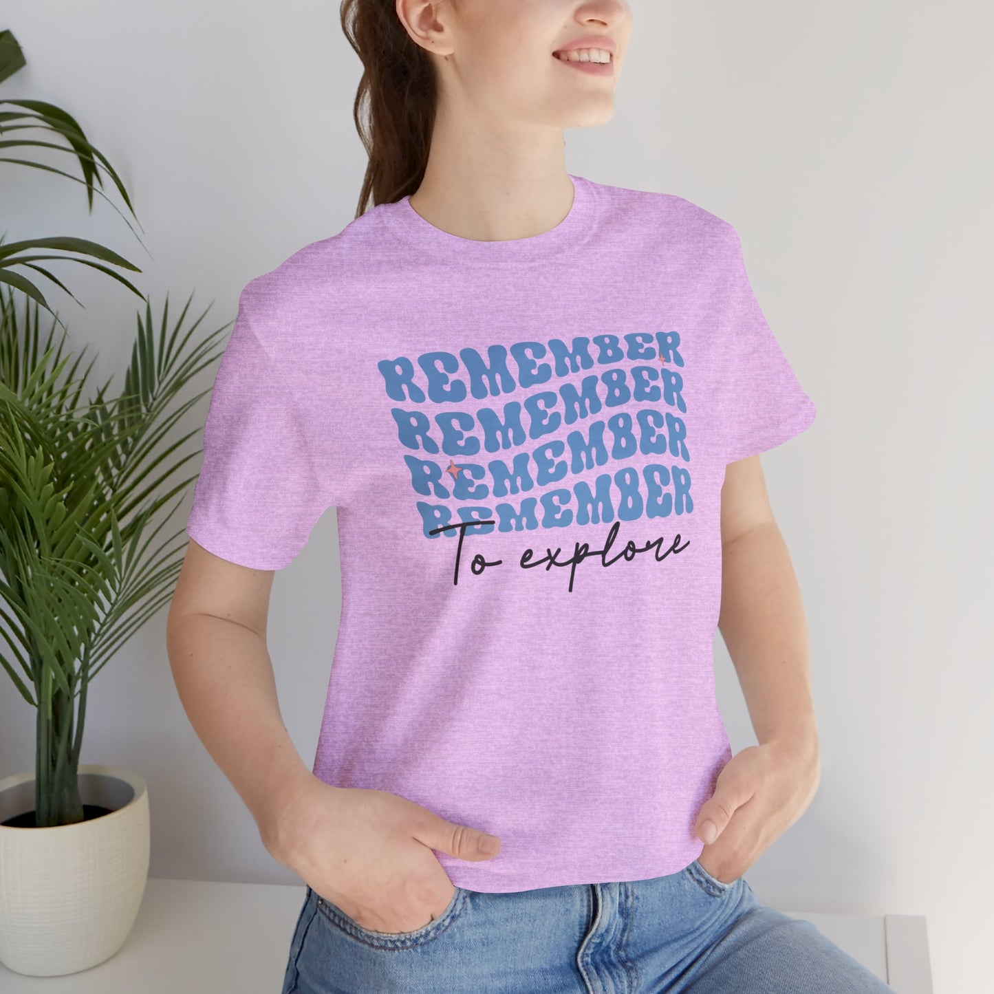 Retro Vibes, Wanderlust Vibes: Remember to Explore T-Shirt