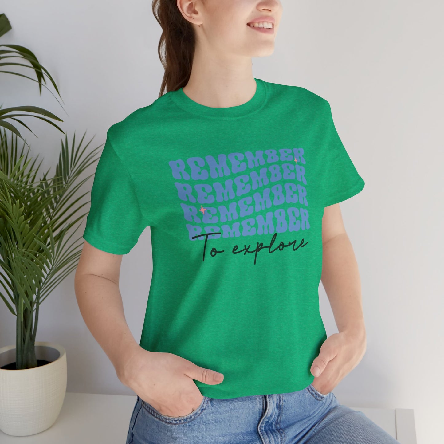 Retro Vibes, Wanderlust Vibes: Remember to Explore T-Shirt