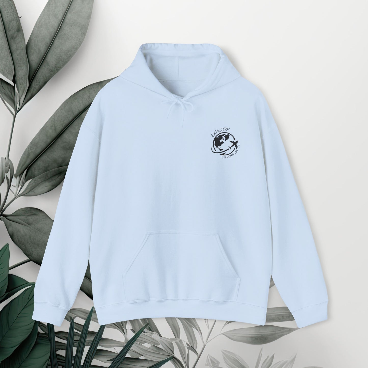 Explore Your Lifestyle: Explore Emporium Co. Logo Hoodie