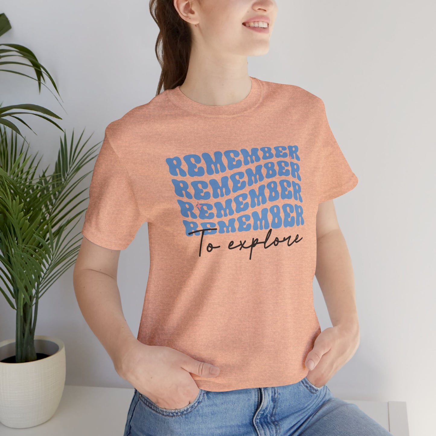 Retro Vibes, Wanderlust Vibes: Remember to Explore T-Shirt