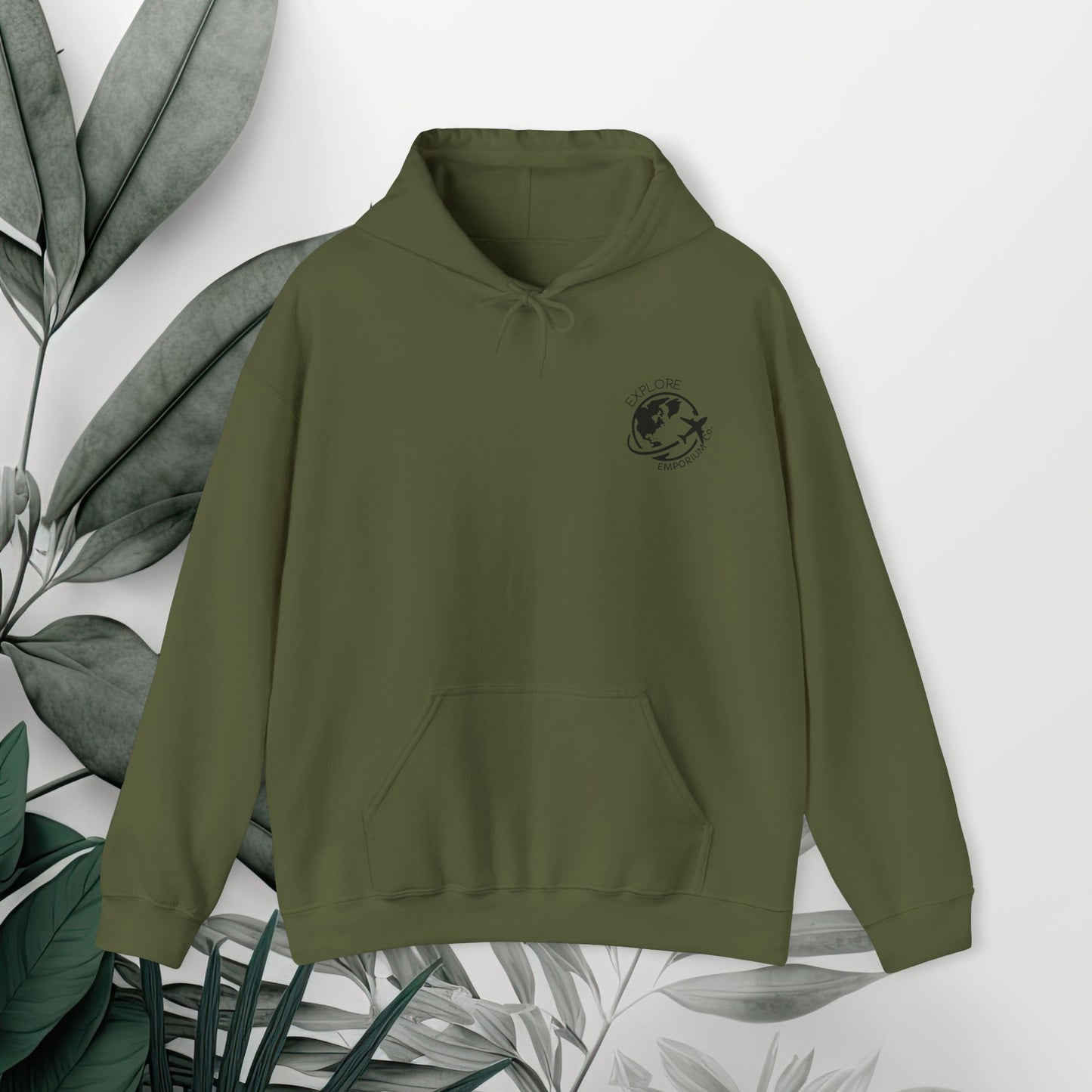 Explore Your Lifestyle: Explore Emporium Co. Logo Hoodie
