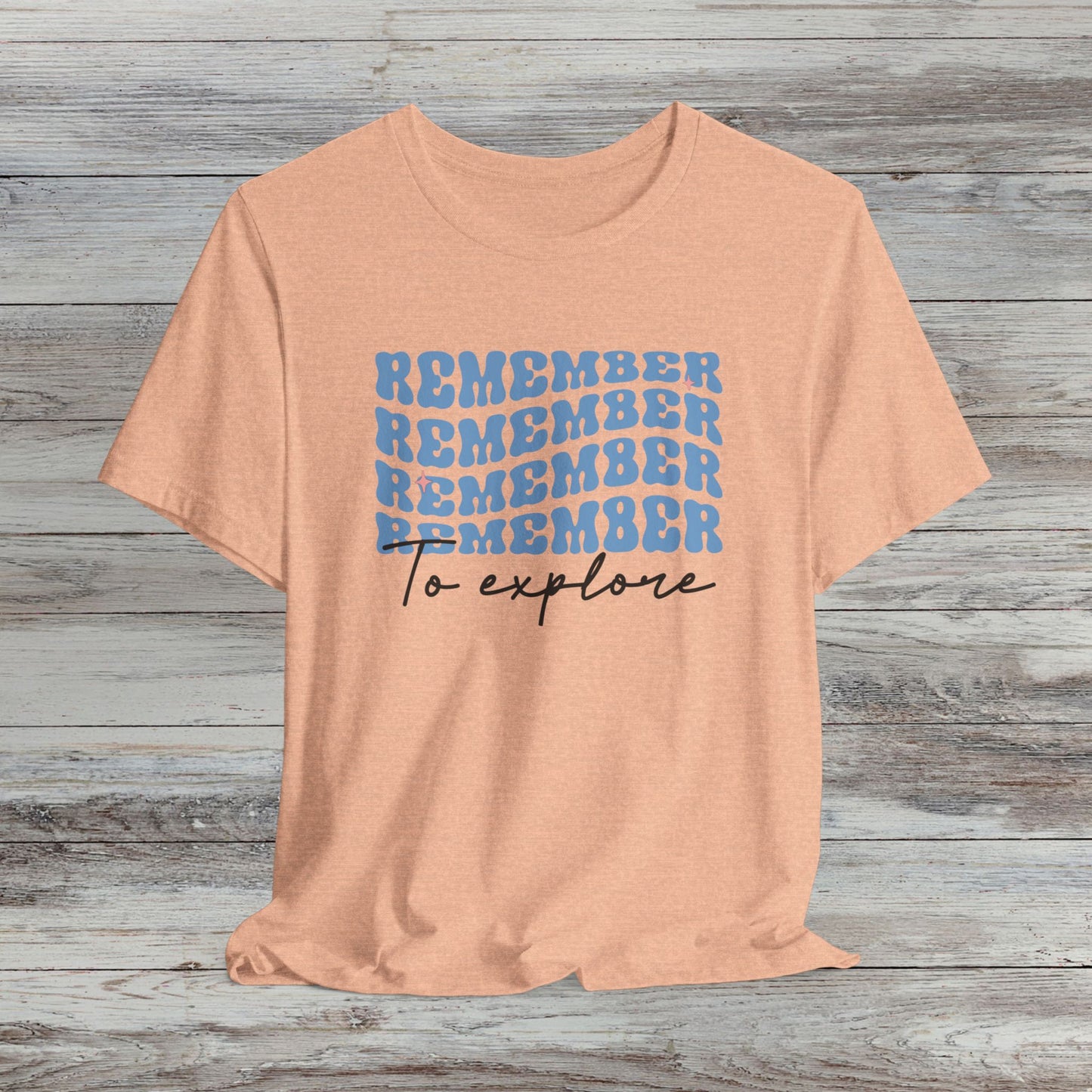 Retro Vibes, Wanderlust Vibes: Remember to Explore T-Shirt