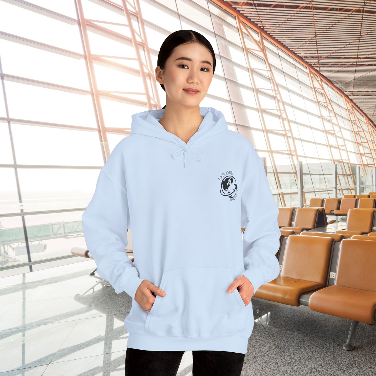 Explore Your Lifestyle: Explore Emporium Co. Logo Hoodie