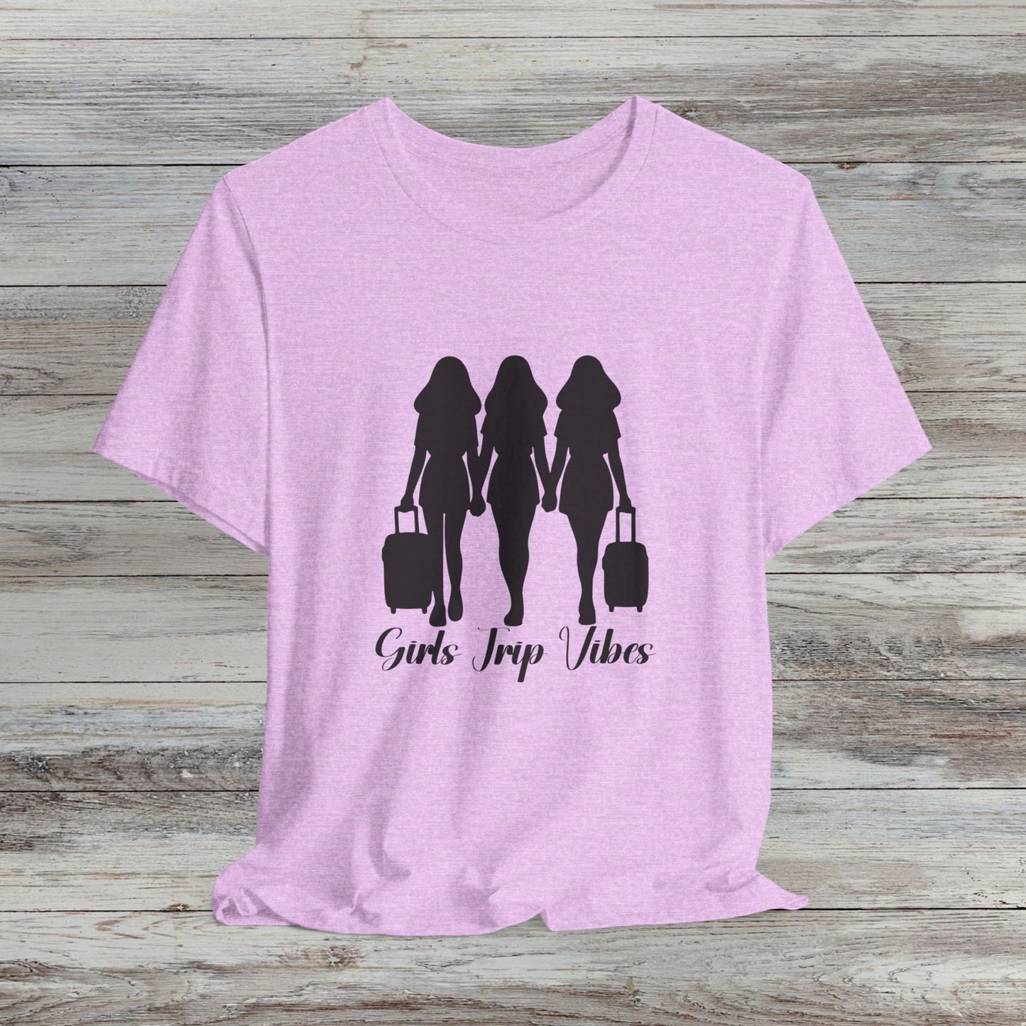 Girls Trip Vibes: Travel T-Shirt for Adventurous Friends