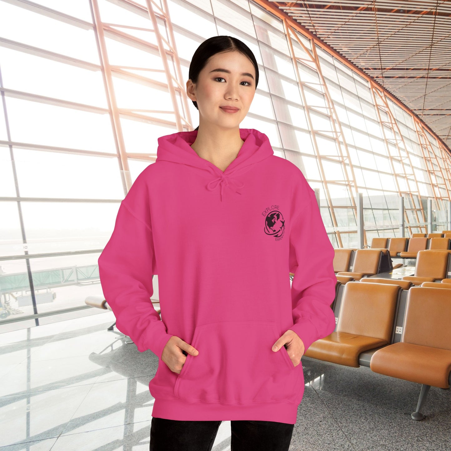 Explore Your Lifestyle: Explore Emporium Co. Logo Hoodie