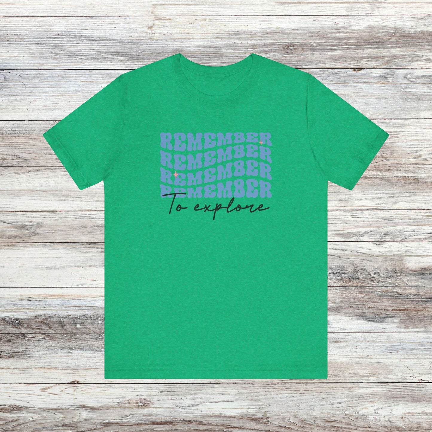 Retro Vibes, Wanderlust Vibes: Remember to Explore T-Shirt