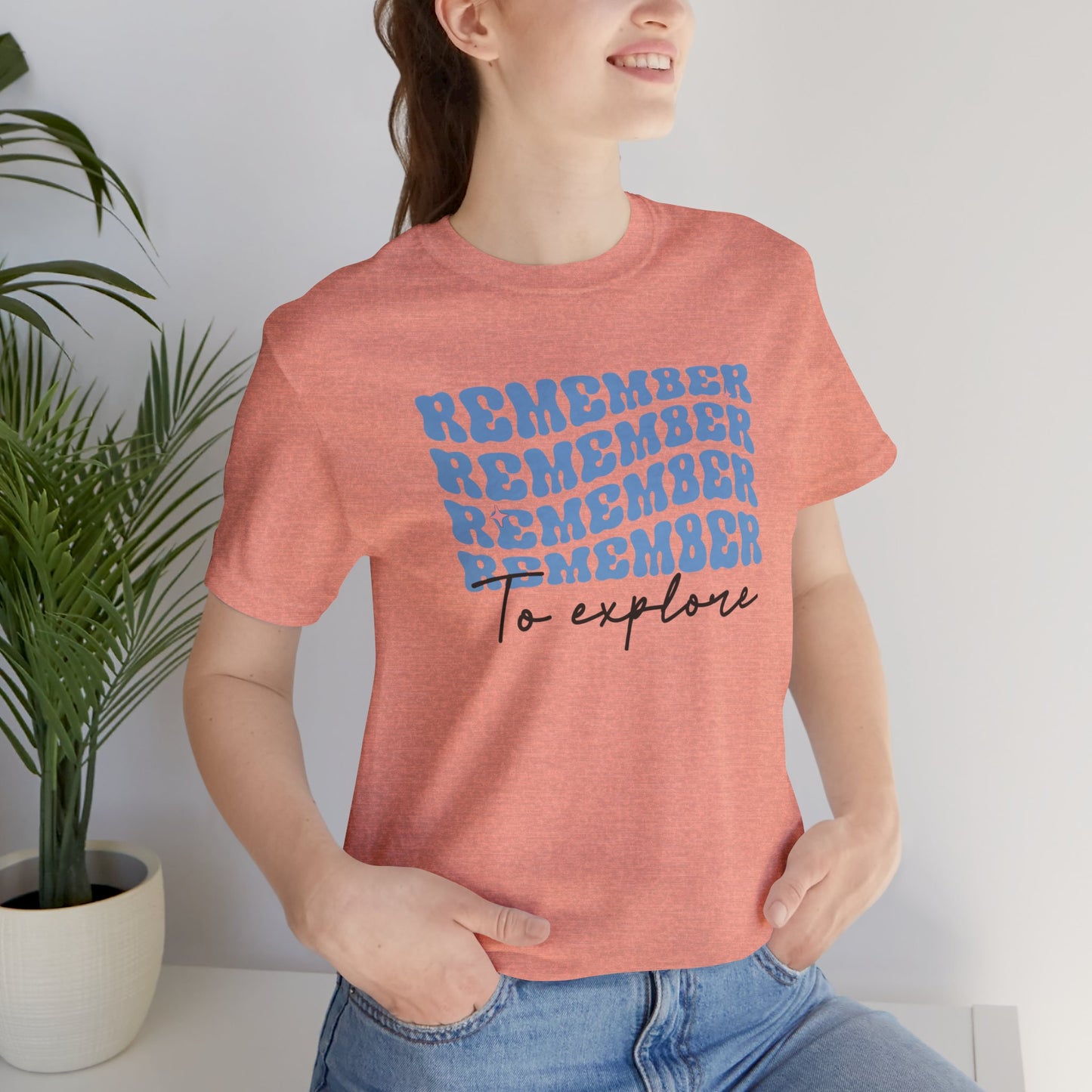 Retro Vibes, Wanderlust Vibes: Remember to Explore T-Shirt