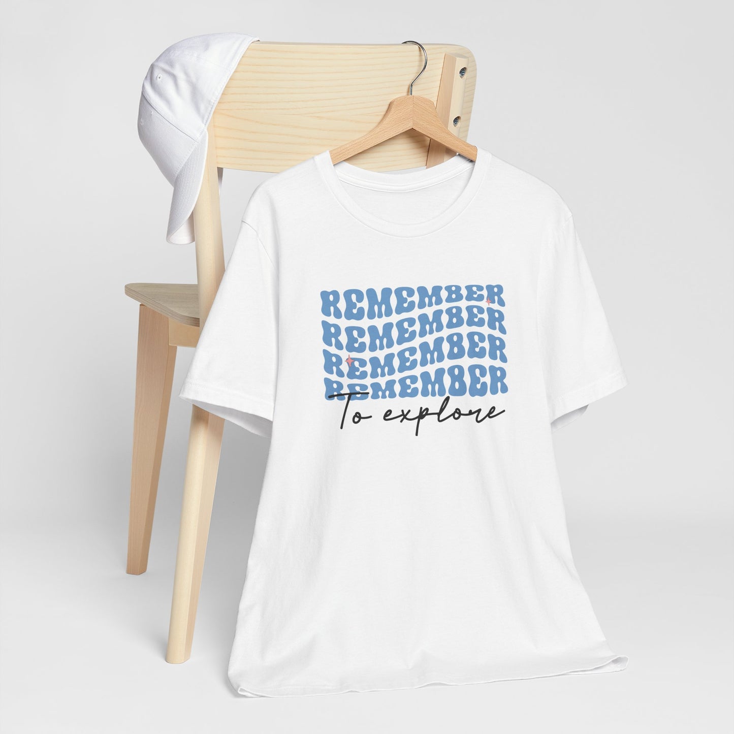 Retro Vibes, Wanderlust Vibes: Remember to Explore T-Shirt