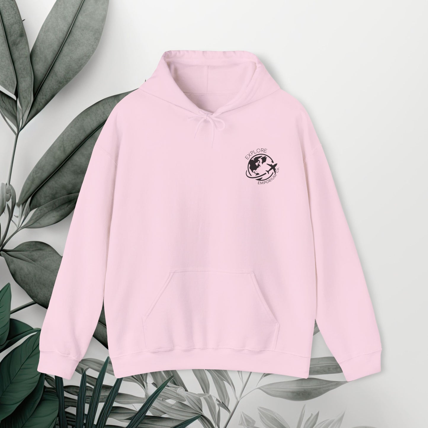 Explore Your Lifestyle: Explore Emporium Co. Logo Hoodie