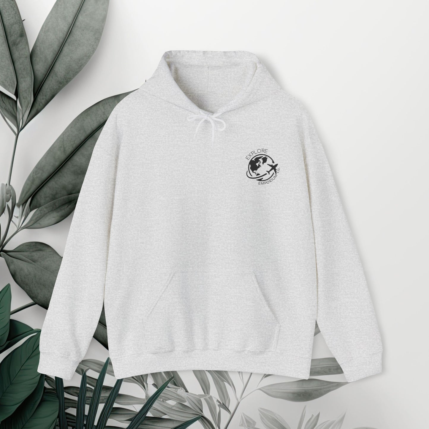 Explore Your Lifestyle: Explore Emporium Co. Logo Hoodie