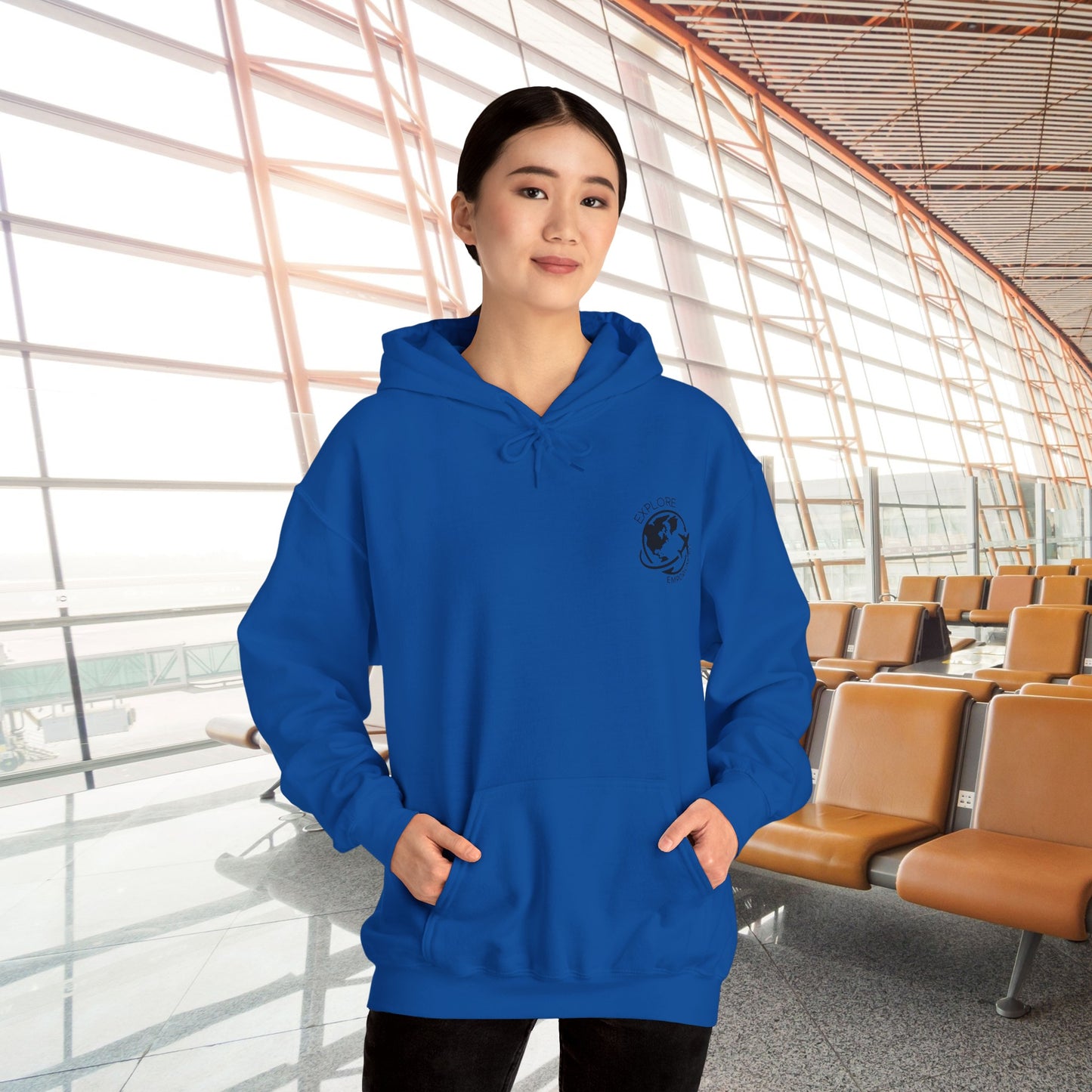 Explore Your Lifestyle: Explore Emporium Co. Logo Hoodie
