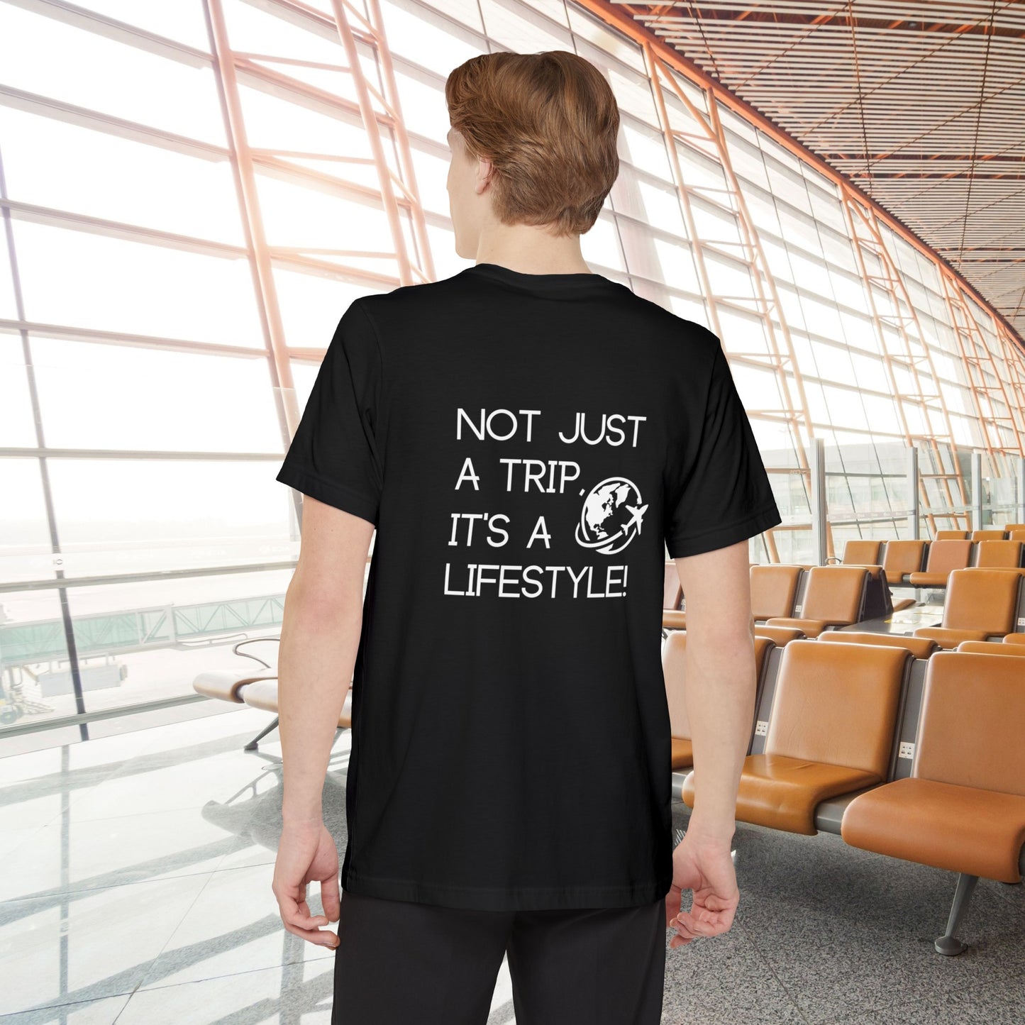 Explore Emporium Co. Black Logo Tee: Represent Your Wanderlust Lifestyle