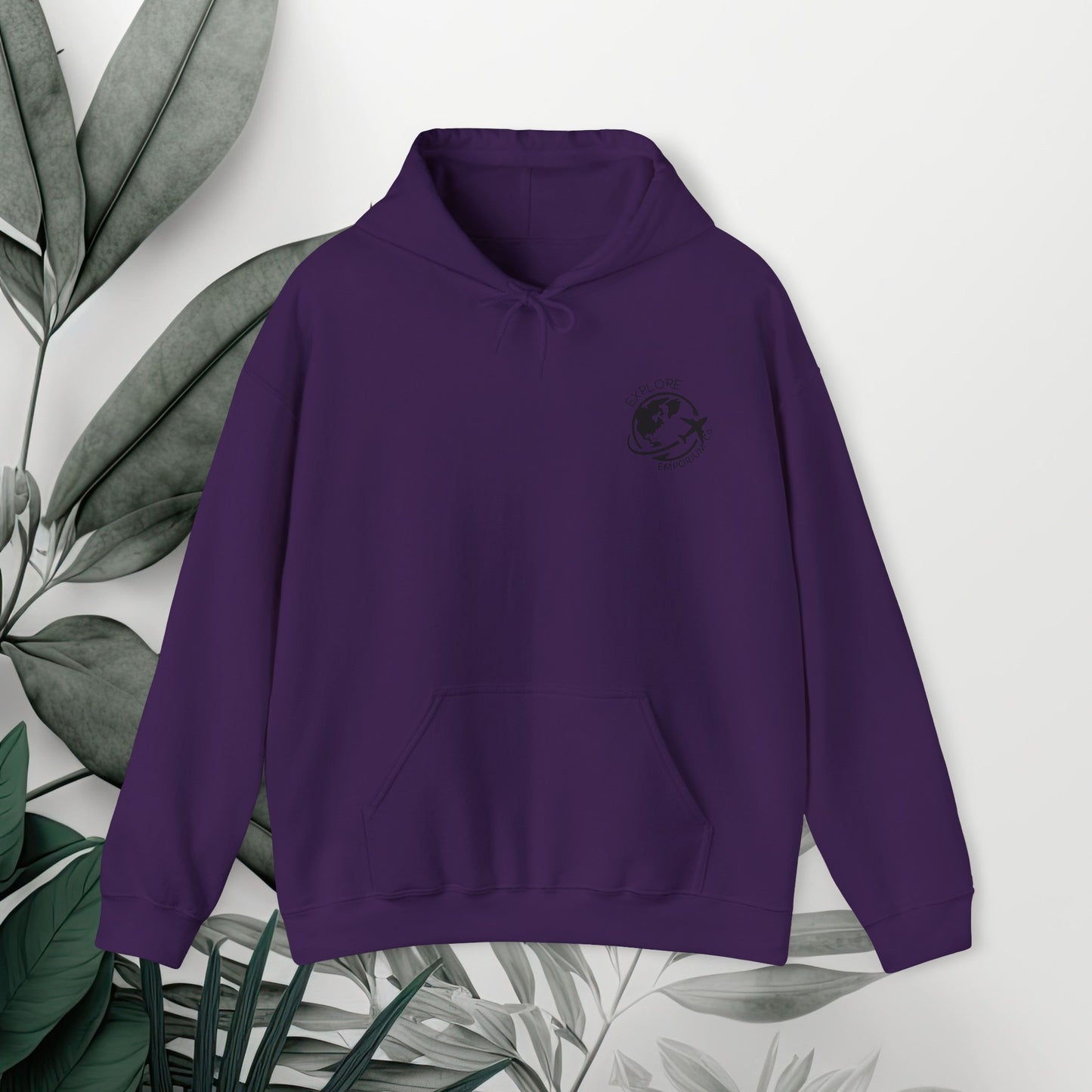 Explore Your Lifestyle: Explore Emporium Co. Logo Hoodie
