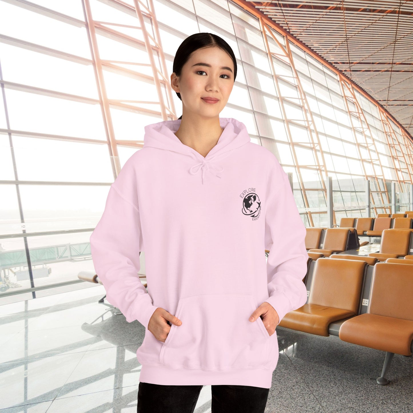 Explore Your Lifestyle: Explore Emporium Co. Logo Hoodie