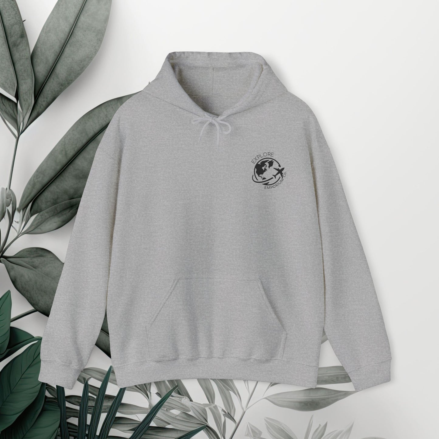 Explore Your Lifestyle: Explore Emporium Co. Logo Hoodie