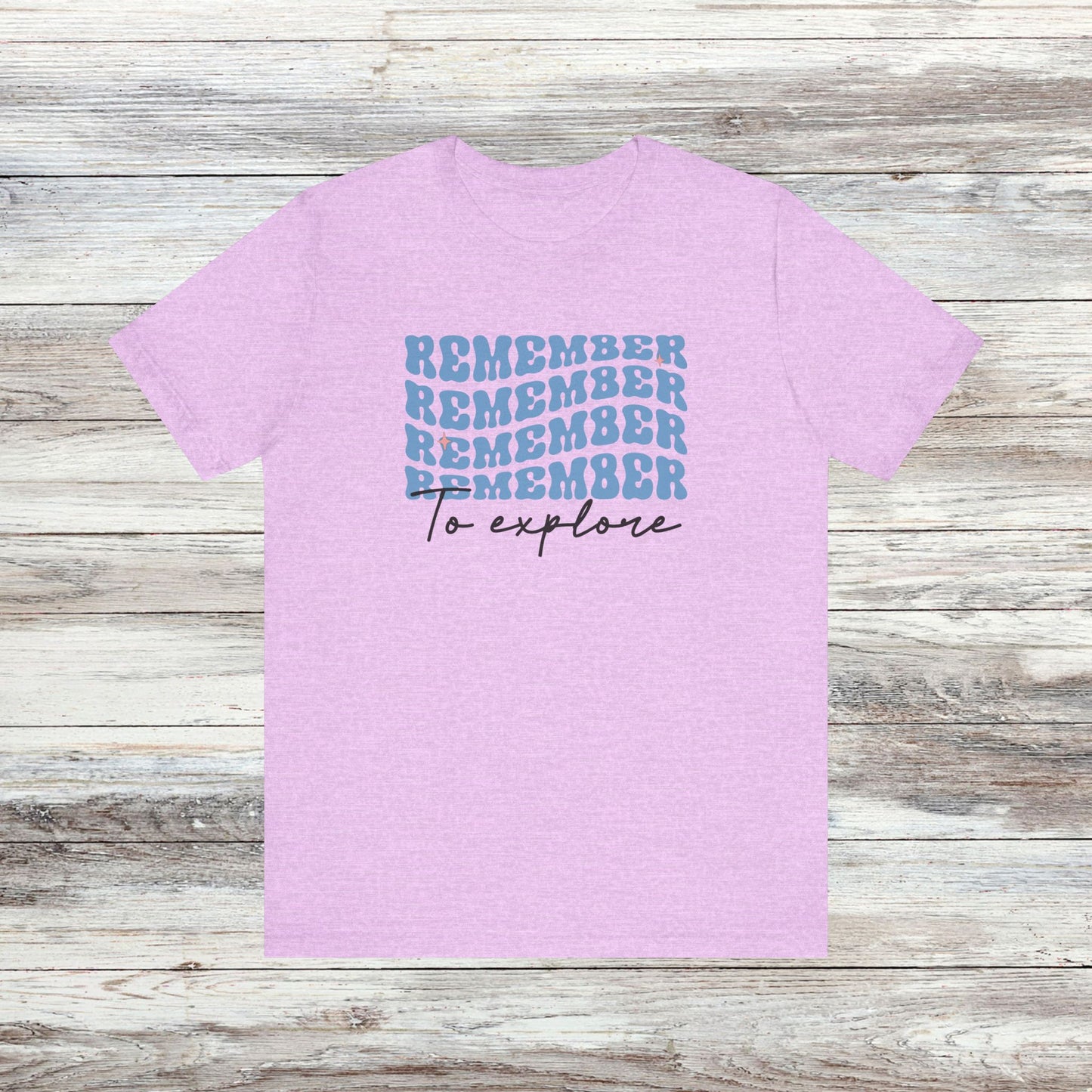 Retro Vibes, Wanderlust Vibes: Remember to Explore T-Shirt