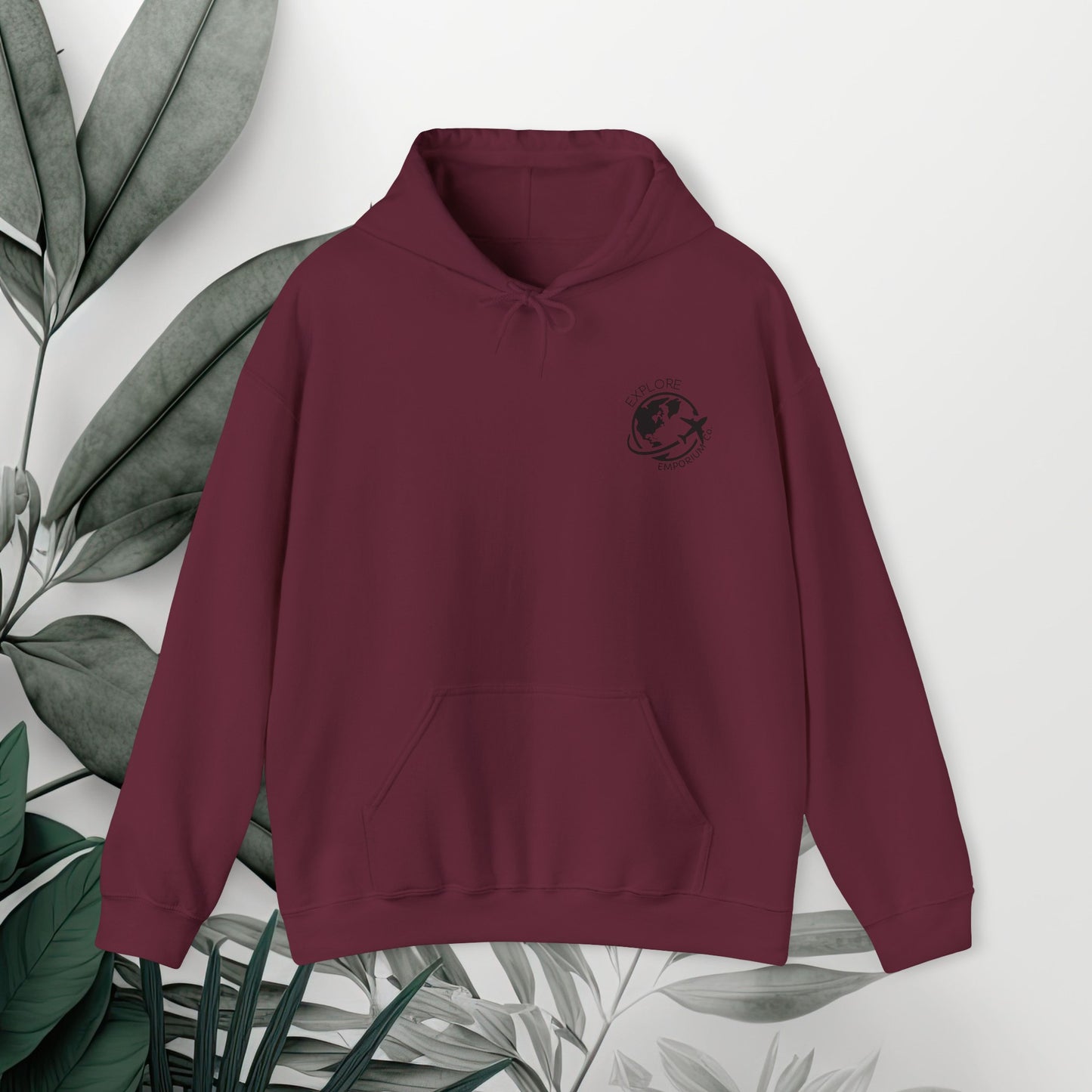 Explore Your Lifestyle: Explore Emporium Co. Logo Hoodie