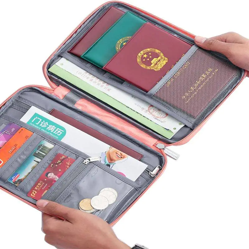 Stress-Free Family Adventures: The All-in-One Family Travel Wallet