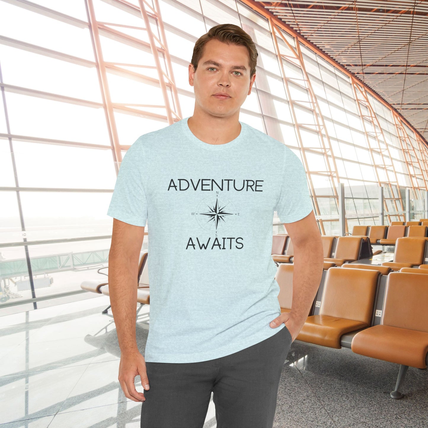Adventure Awaits: Compass T-Shirt