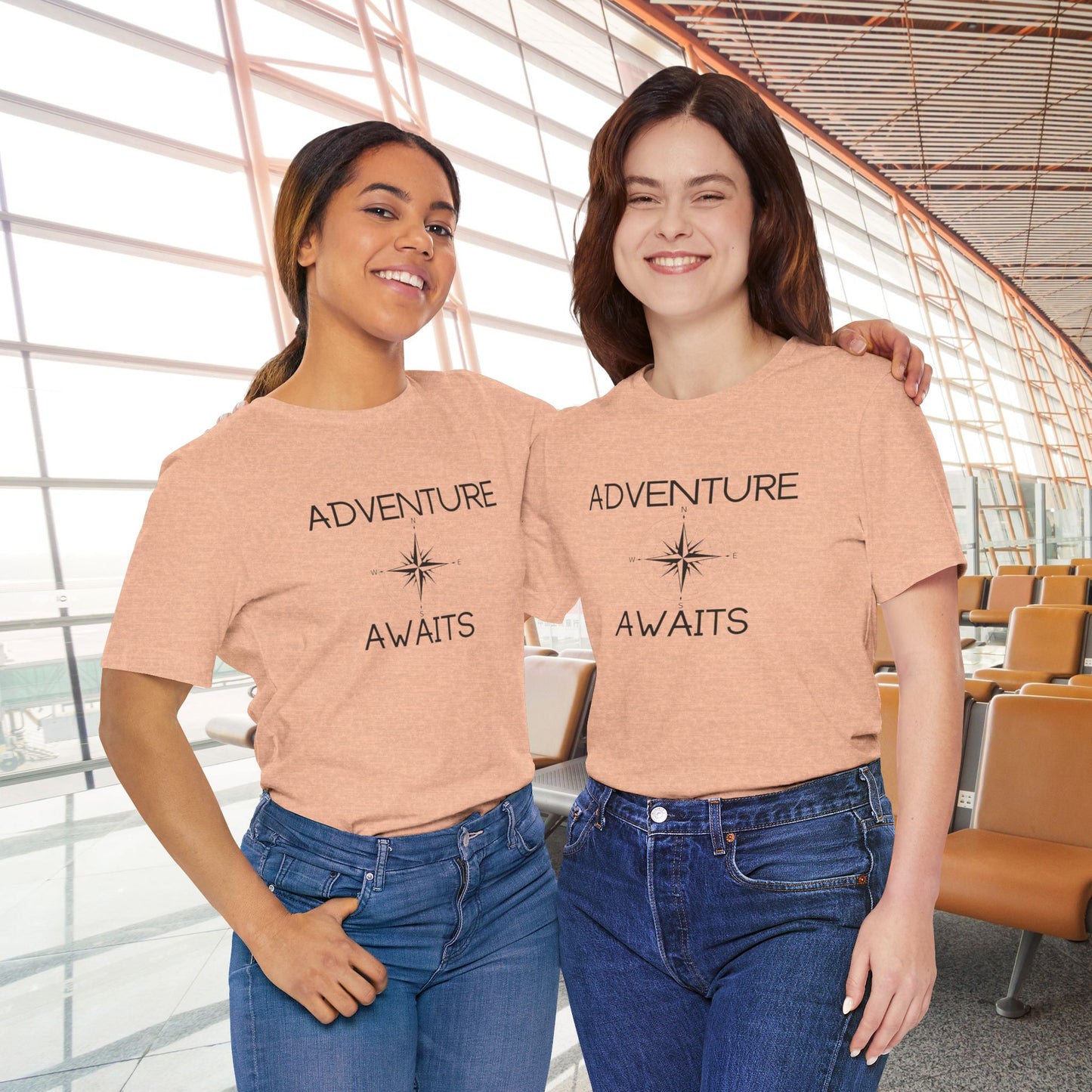 Adventure Awaits: Compass T-Shirt