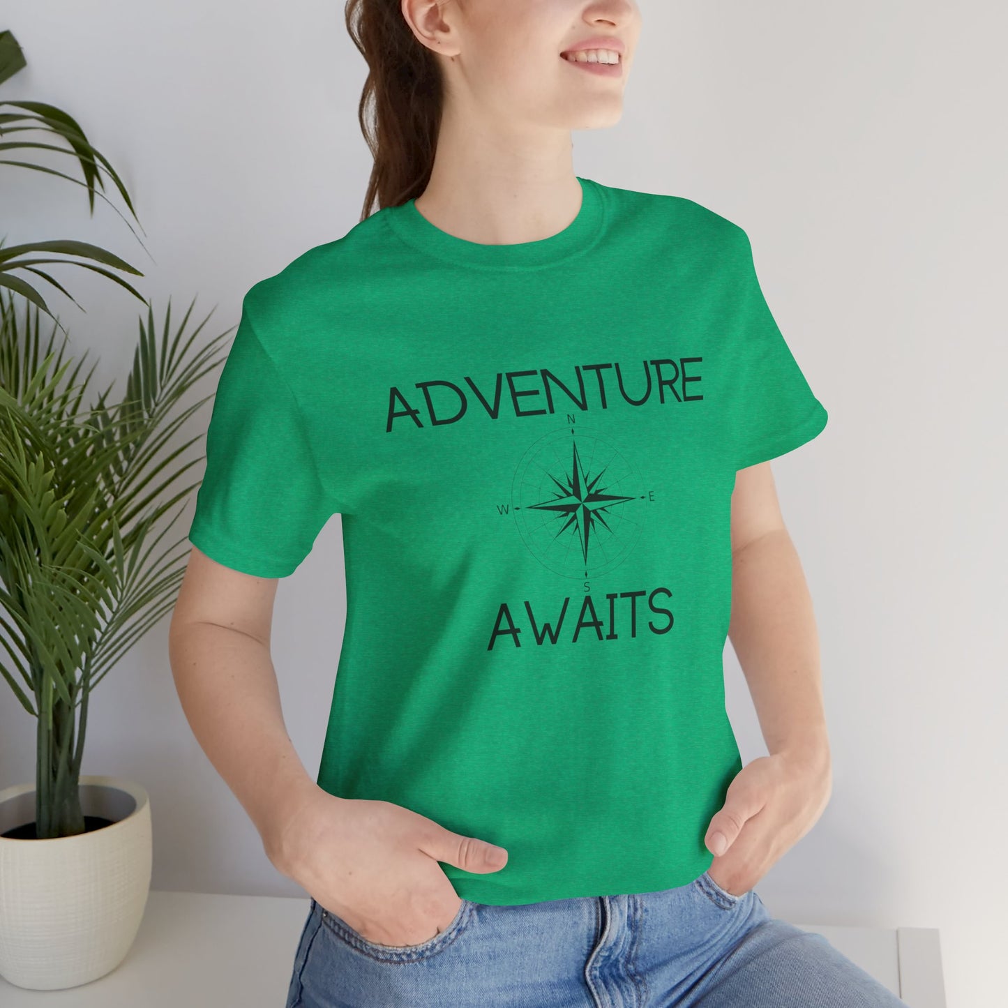 Adventure Awaits: Compass T-Shirt