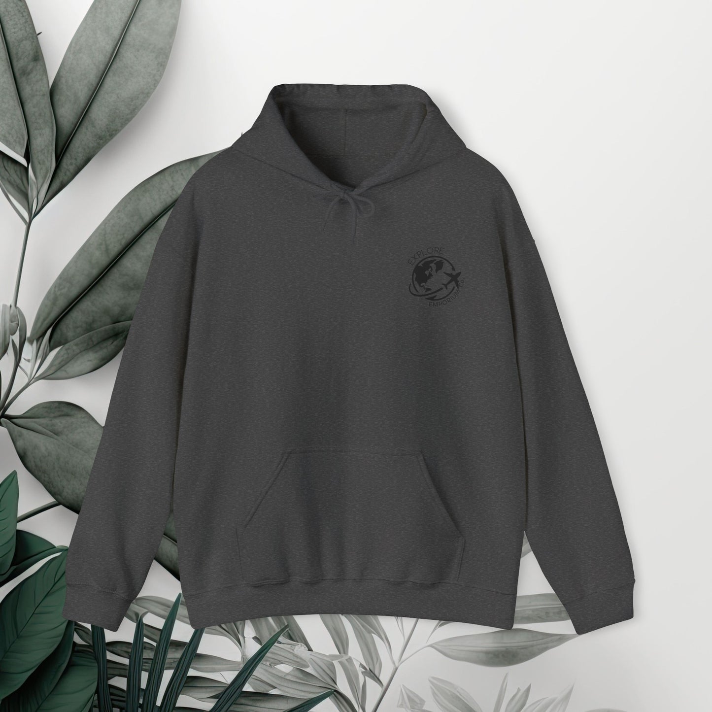 Explore Your Lifestyle: Explore Emporium Co. Logo Hoodie