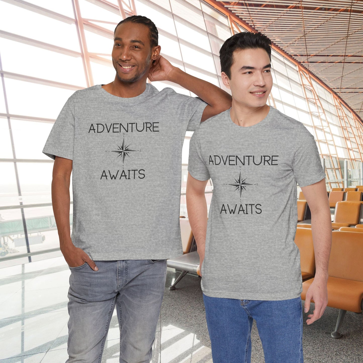 Adventure Awaits: Compass T-Shirt