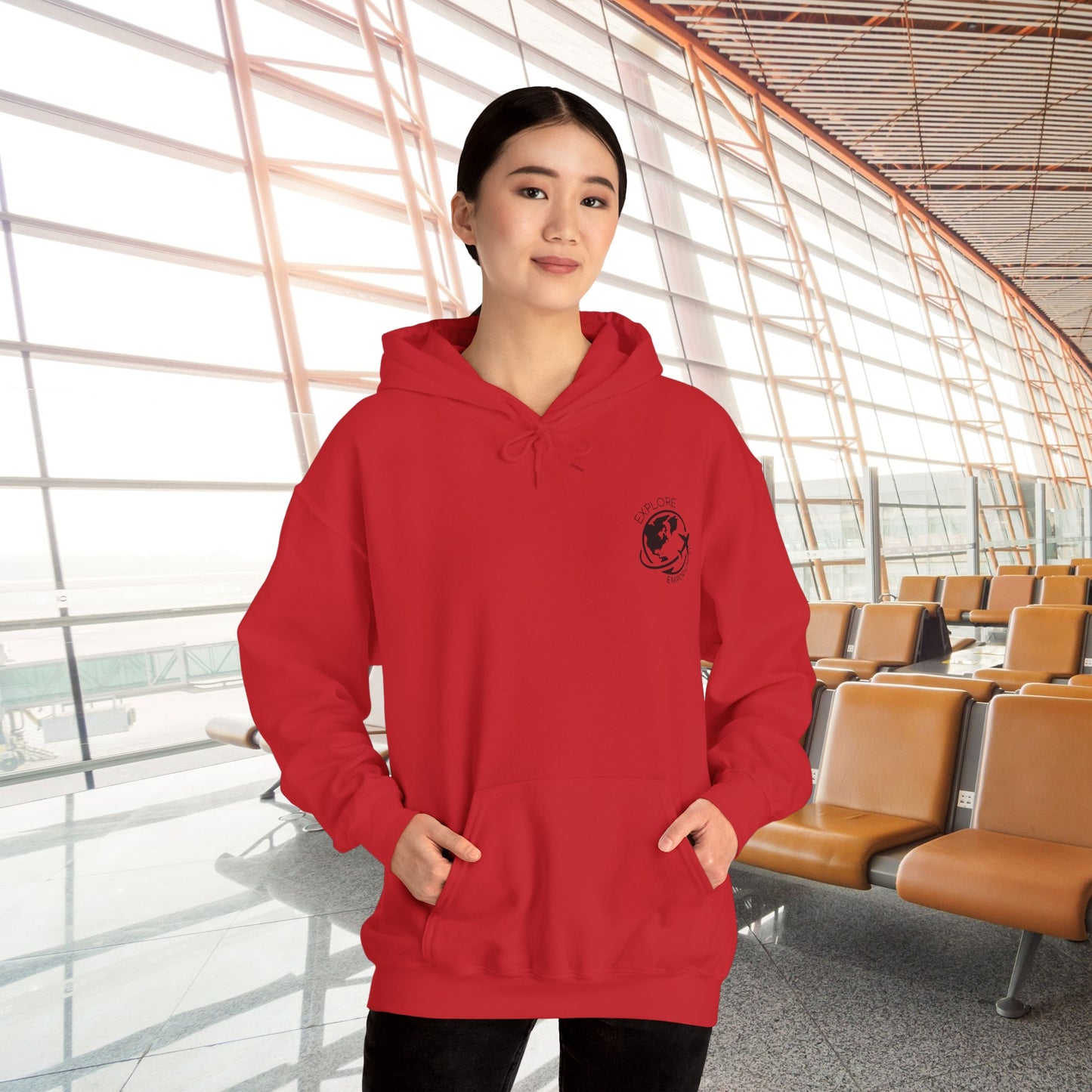 Explore Your Lifestyle: Explore Emporium Co. Logo Hoodie