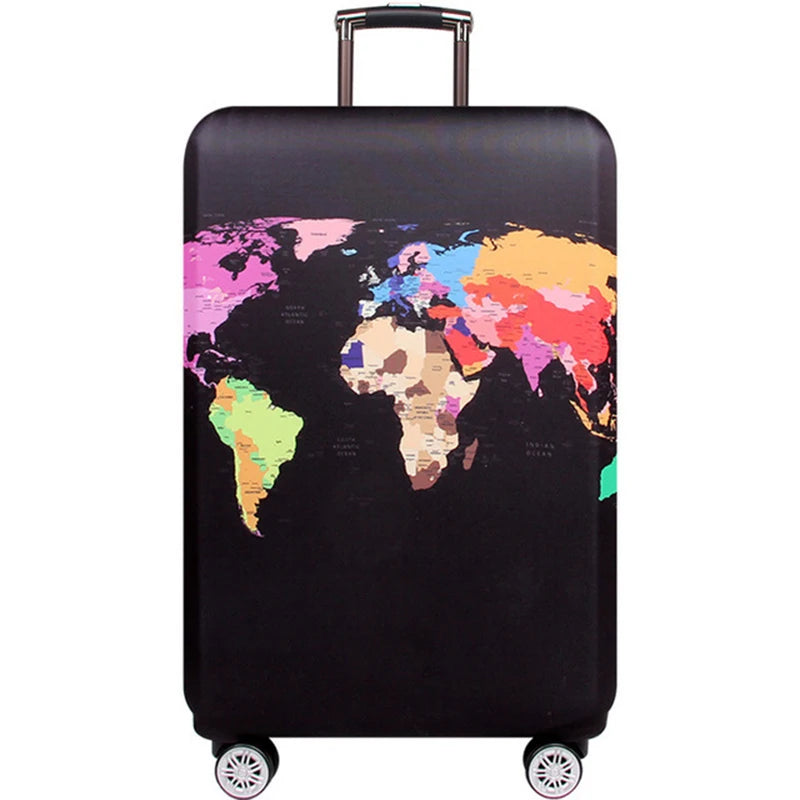 Suitcase Style Savior: 16 Different Designs - Luggage Cover sizes S - XL