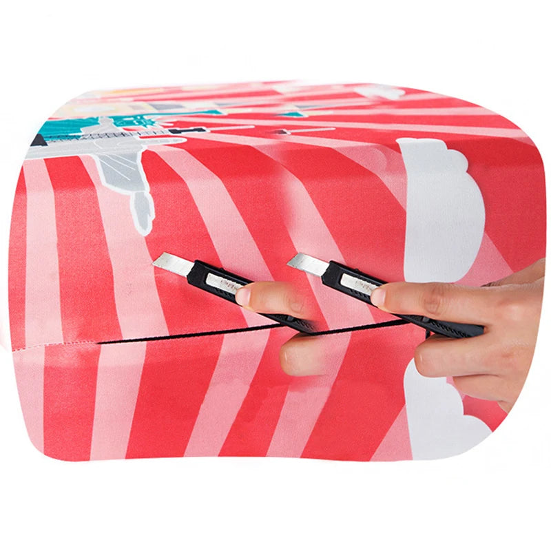 Suitcase Style Savior: 16 Different Designs - Luggage Cover sizes S - XL