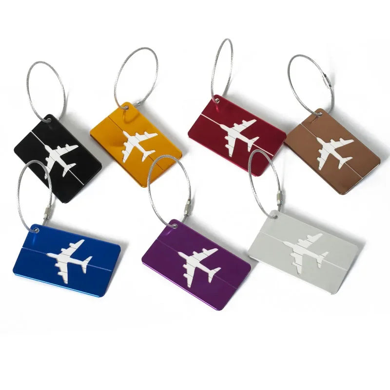 Sleek & Stylish: Metal Luggage Tag for Modern Travelers