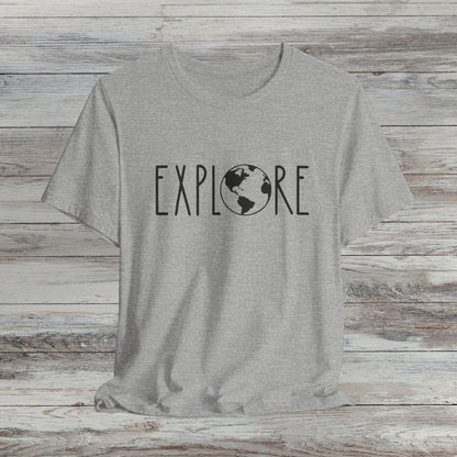 Explore the World: Minimalist T-Shirt