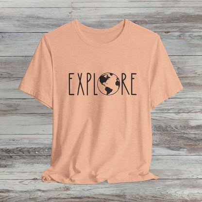 Explore the World: Minimalist T-Shirt