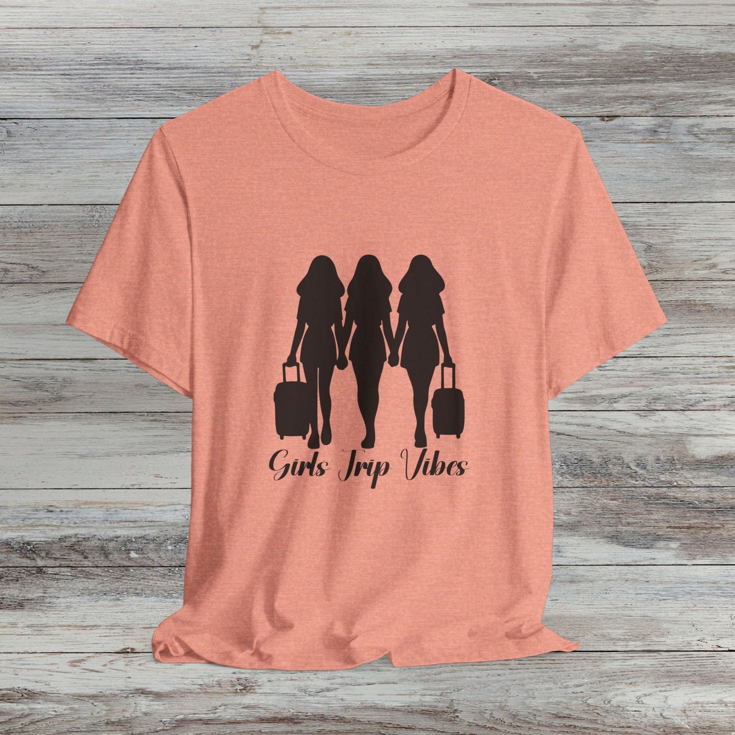 Girls Trip Vibes: Travel T-Shirt for Adventurous Friends