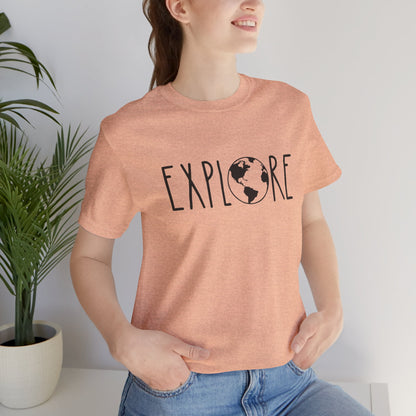 Explore the World: Minimalist T-Shirt