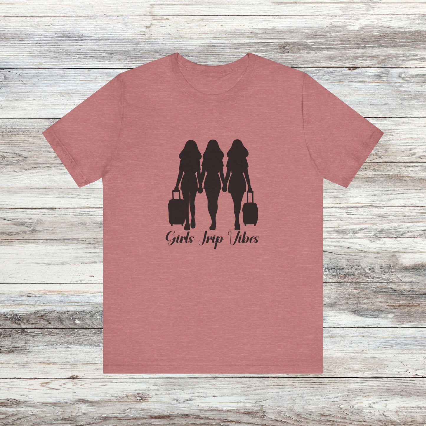 Girls Trip Vibes: Travel T-Shirt for Adventurous Friends