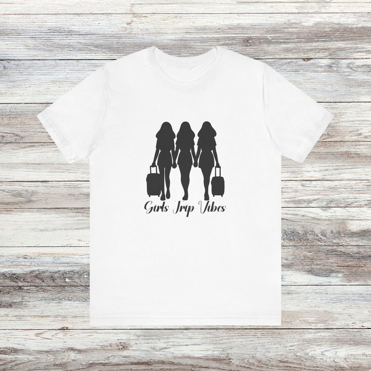 Girls Trip Vibes: Travel T-Shirt for Adventurous Friends