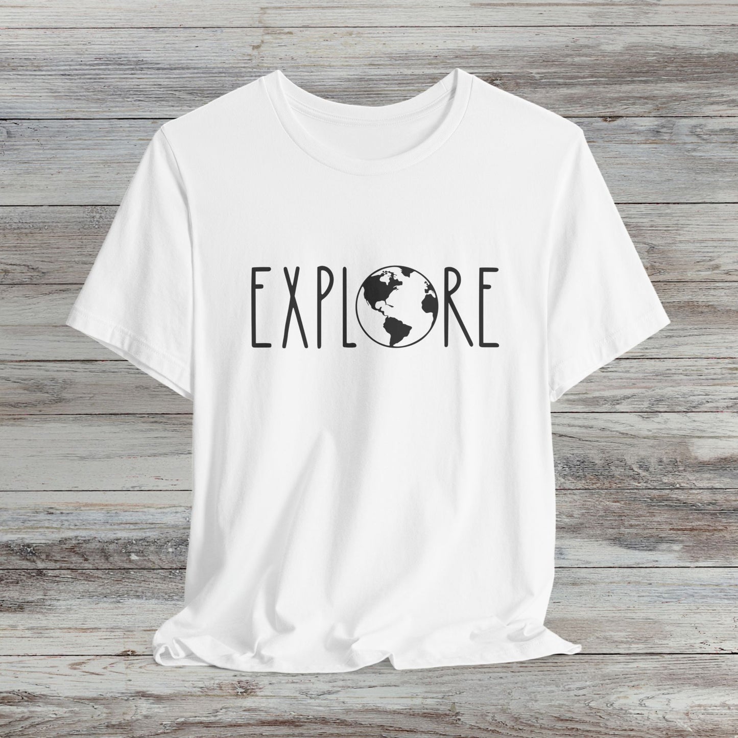 Explore the World: Minimalist T-Shirt