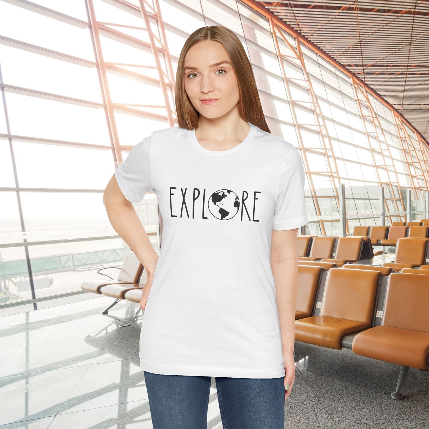 Explore the World: Minimalist T-Shirt