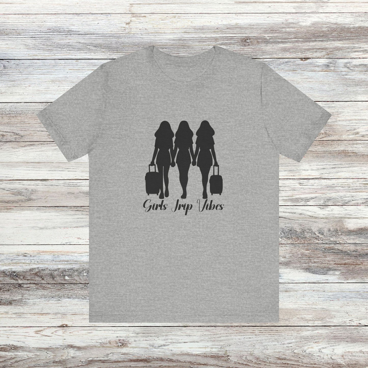 Girls Trip Vibes: Travel T-Shirt for Adventurous Friends