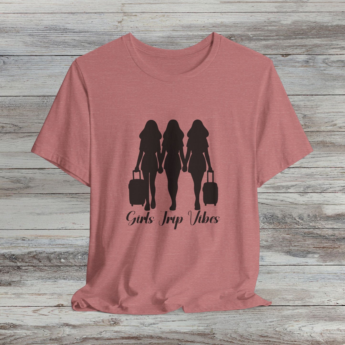 Girls Trip Vibes: Travel T-Shirt for Adventurous Friends