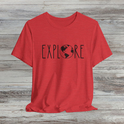 Explore the World: Minimalist T-Shirt