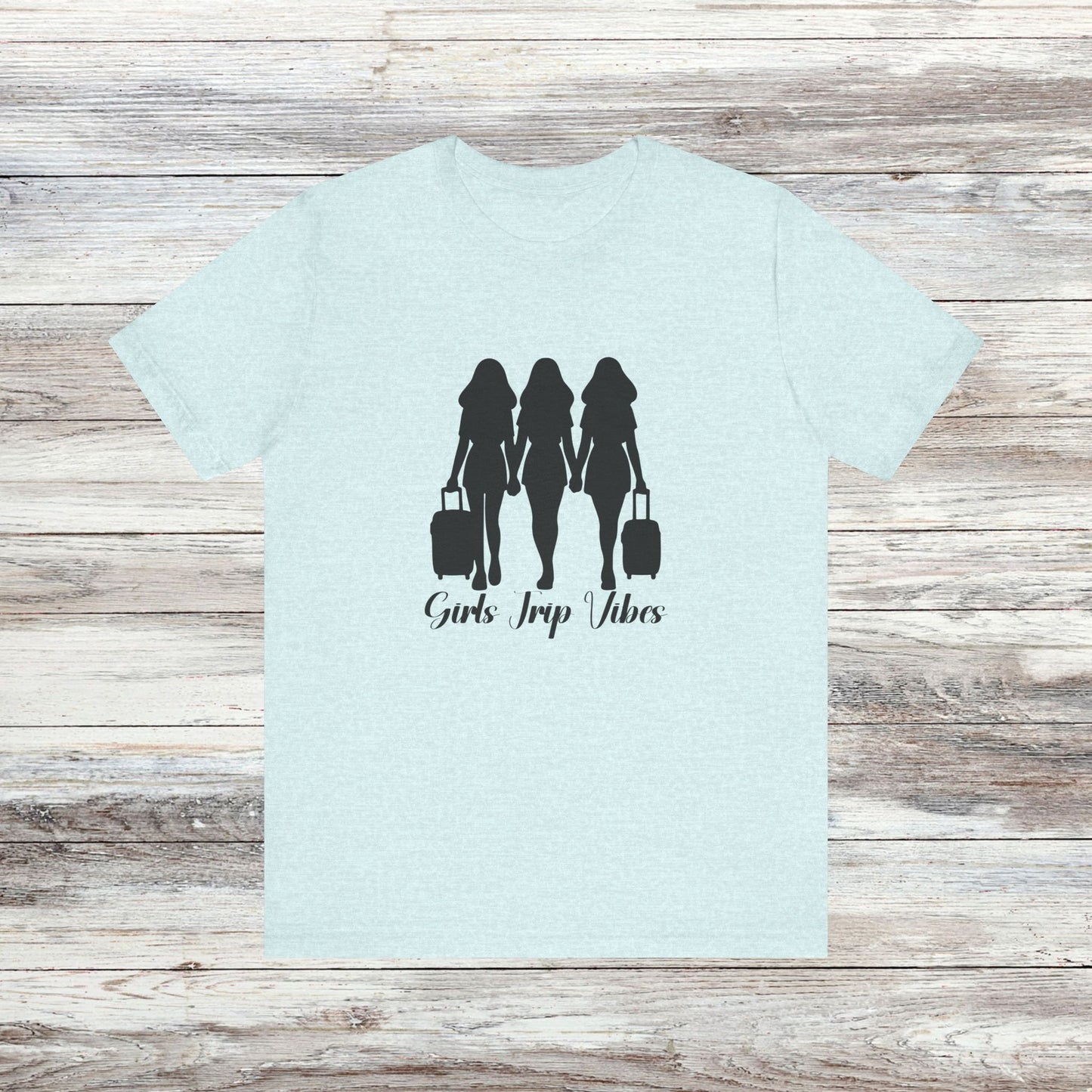 Girls Trip Vibes: Travel T-Shirt for Adventurous Friends