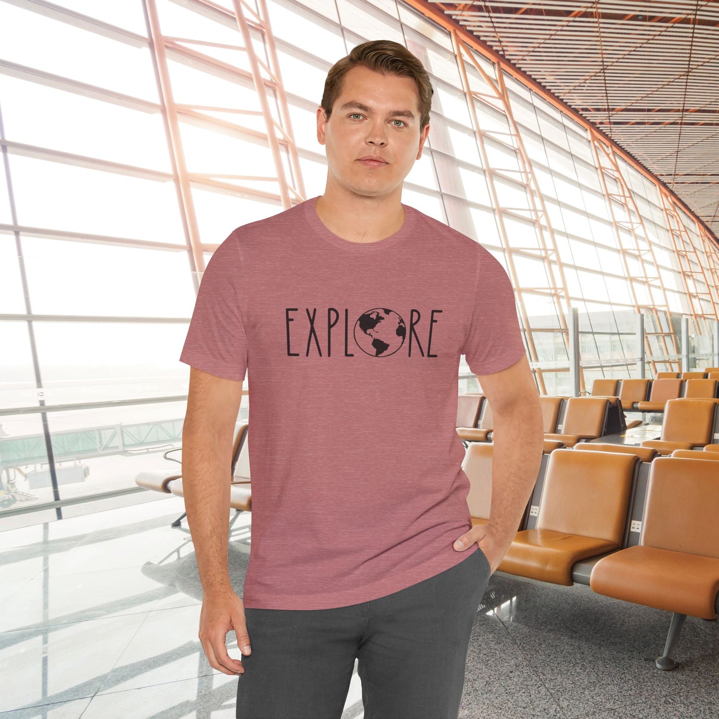 Explore the World: Minimalist T-Shirt