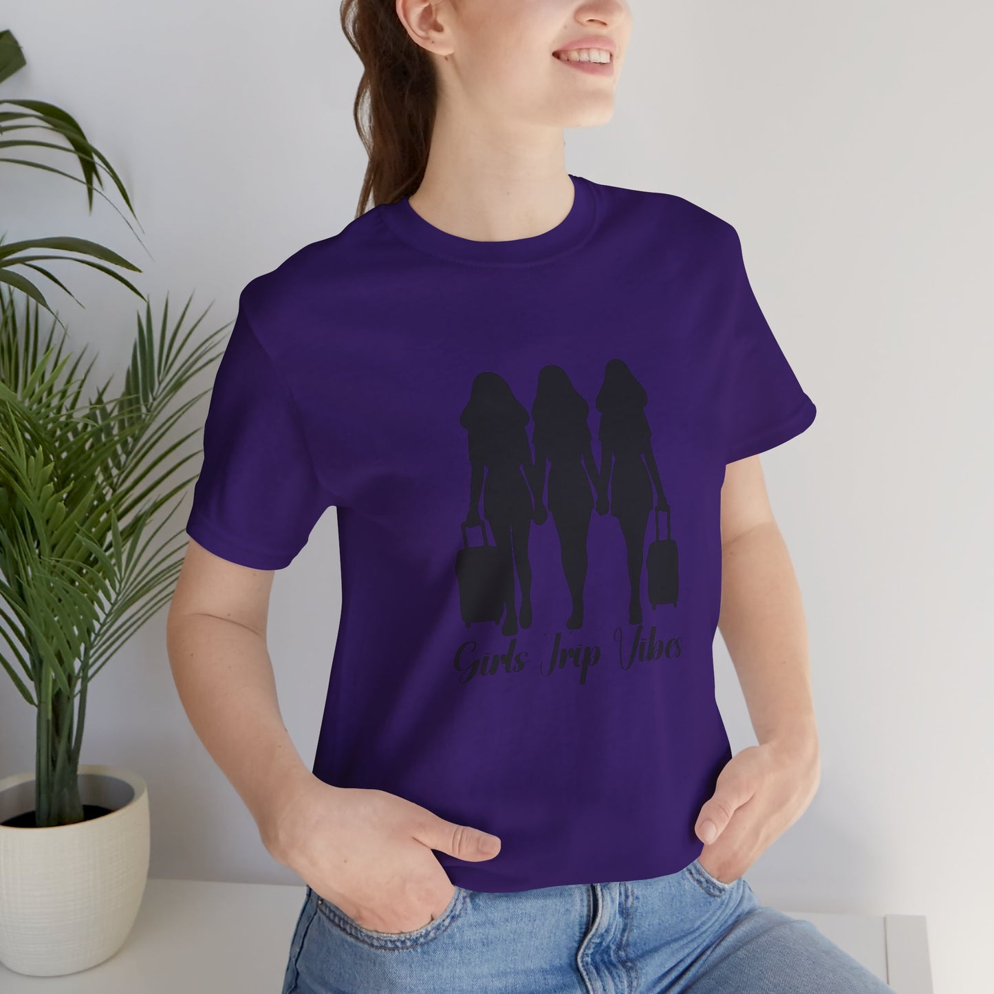 Girls Trip Vibes: Travel T-Shirt for Adventurous Friends