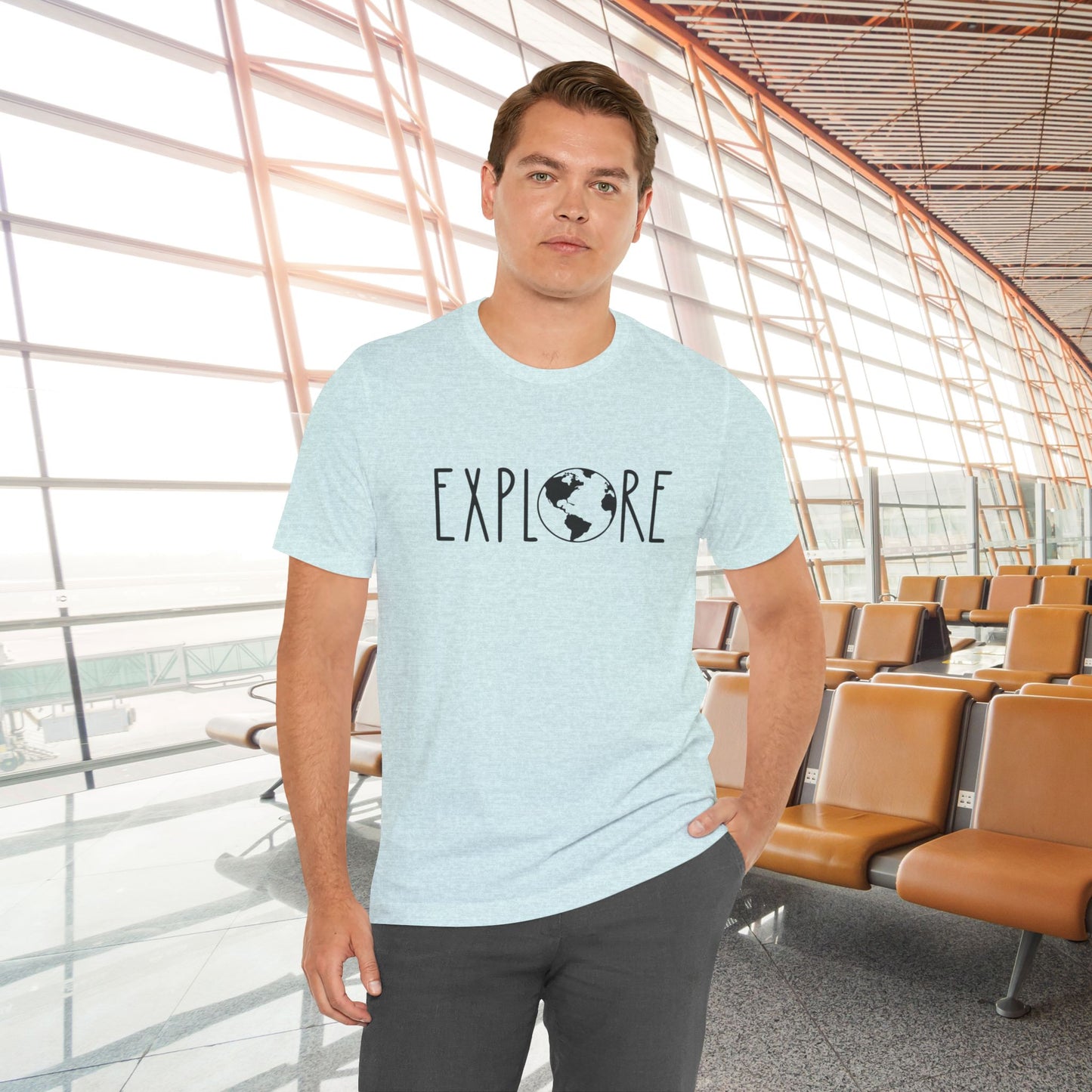 Explore the World: Minimalist T-Shirt