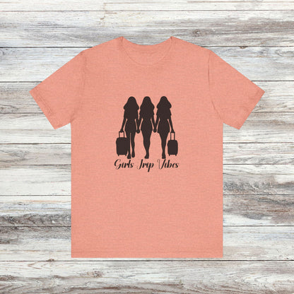 Girls Trip Vibes: Travel T-Shirt for Adventurous Friends