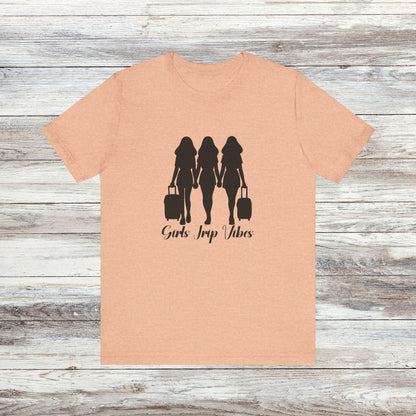 Girls Trip Vibes: Travel T-Shirt for Adventurous Friends