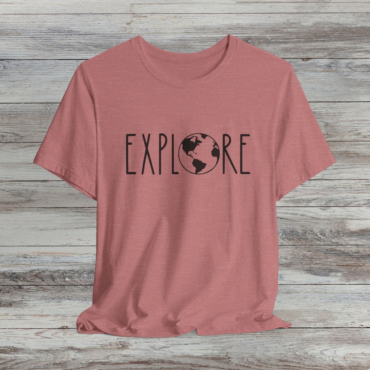 Explore the World: Minimalist T-Shirt